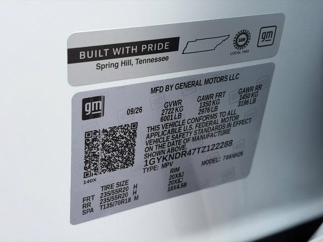2026 Cadillac XT5 Premium Luxury