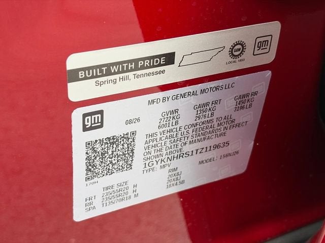 2026 Cadillac XT5 Sport