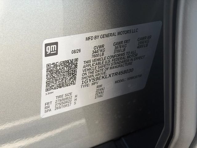 2026 Cadillac Escalade Sport