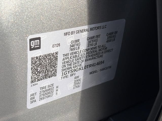 2026 Cadillac Escalade Platinum Sport - Photo 22