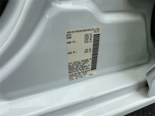 2022 Nissan Altima 2.5 S