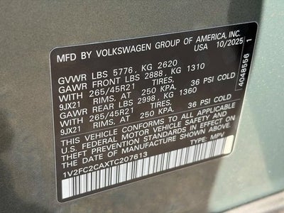 2026 Volkswagen Atlas Cross Sport 2.0T SEL Premium R-Line