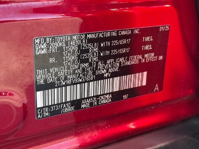 2025 Toyota RAV4 XLE