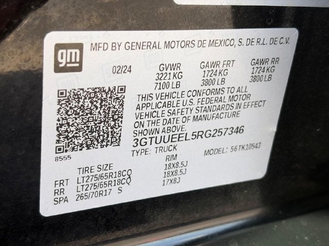 2024 GMC Sierra 1500 AT4