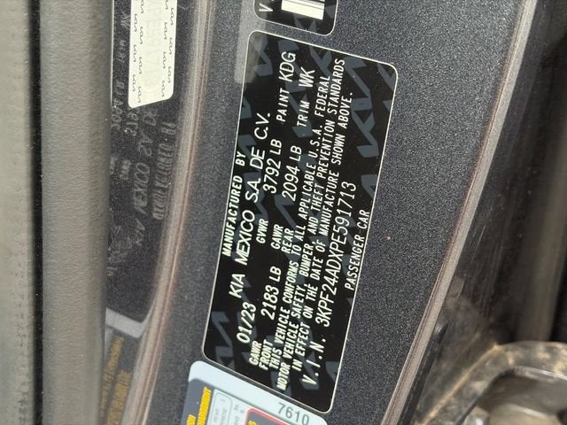 2023 Kia Forte LXS