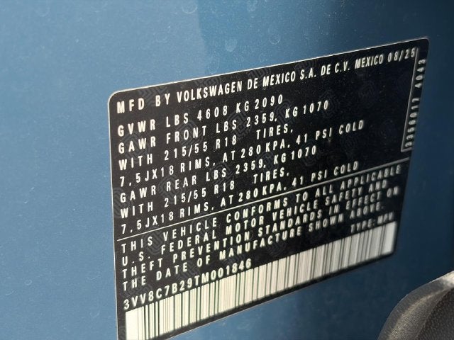 2026 Volkswagen Taos S