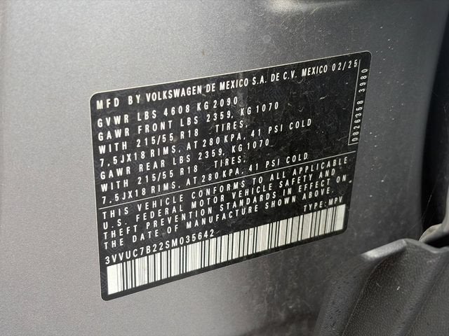 2025 Volkswagen Taos SE