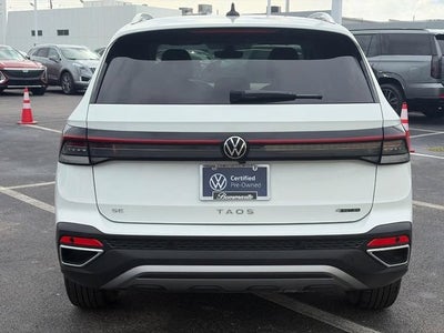 2025 Volkswagen Taos SE