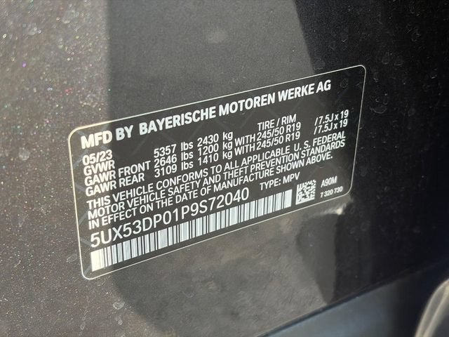 2023 BMW X3 xDrive30i