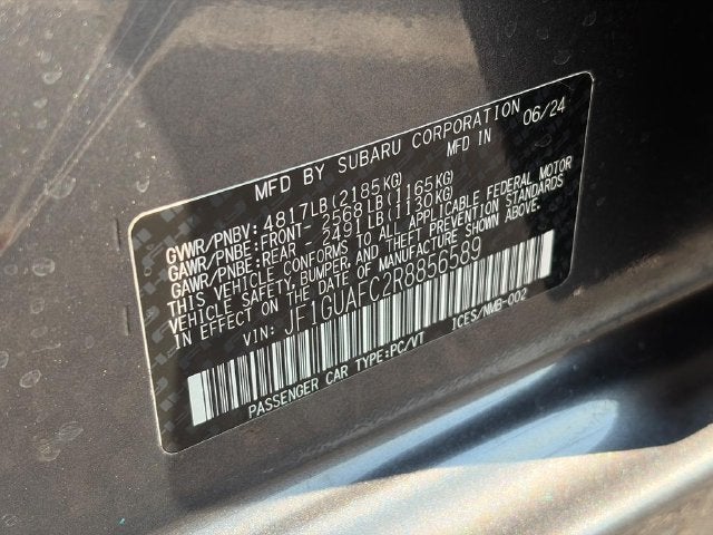 2024 Subaru Impreza Sport