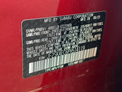 2023 Subaru Forester Premium