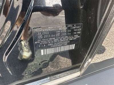 2023 Hyundai Sonata SE