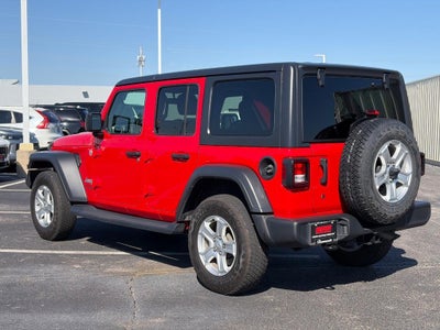 2018 Jeep Wrangler Unlimited Sport S 4x4