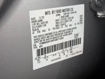 2023 Ford Explorer Limited 4WD