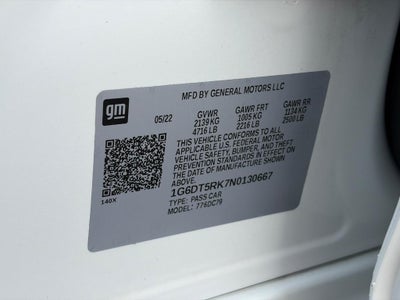 2022 Cadillac CT5 4dr Sdn Premium Luxury