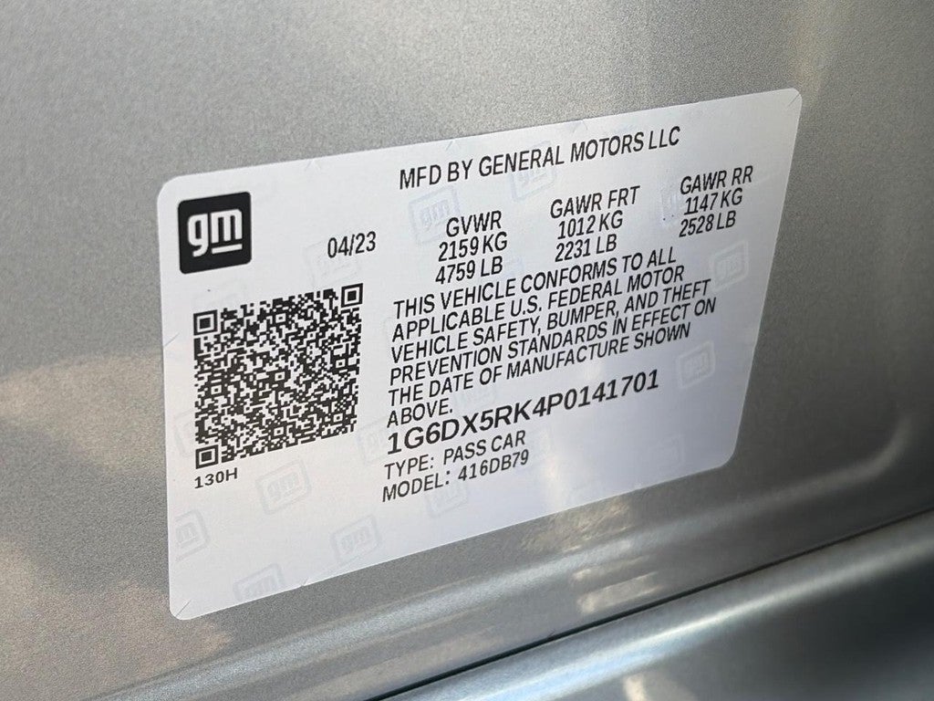 2023 Cadillac CT5 4dr Sdn Luxury