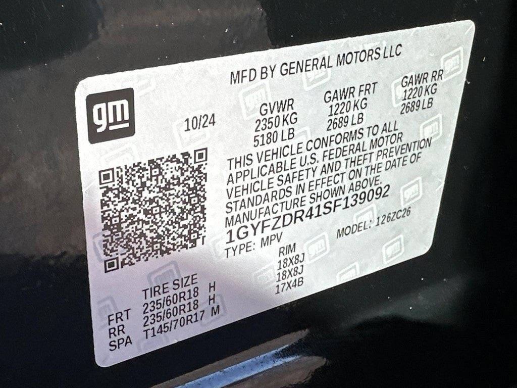 2025 Cadillac XT4 AWD 4dr Premium Luxury