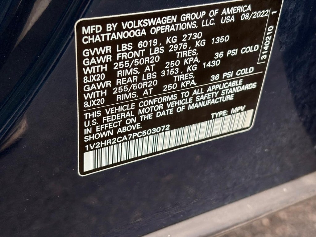 2023 Volkswagen Atlas 3.6L V6 SE w/Technology 4MOTION