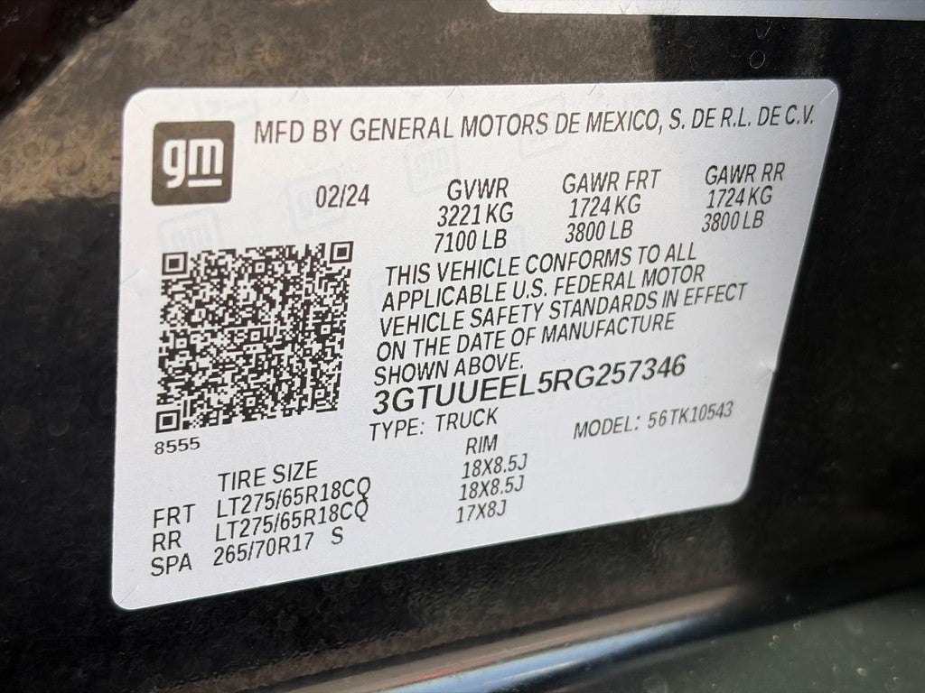 2024 GMC Sierra 1500 4WD Crew Cab 147" AT4