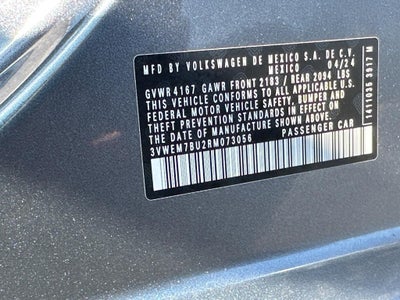 2024 Volkswagen Jetta SE Auto