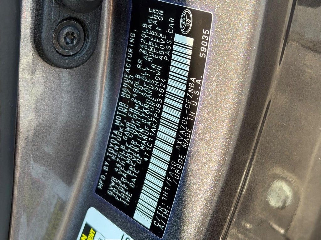 2023 Toyota Camry LE Auto (Natl)