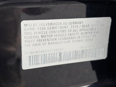 2011 Volkswagen CC 4dr Sdn Lux