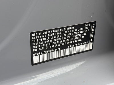 2024 Volkswagen Golf GTI 2.0T SE DSG