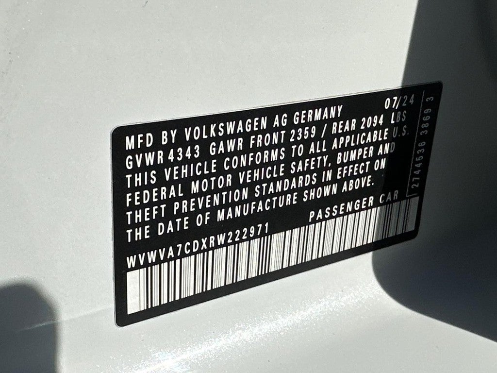 2024 Volkswagen Golf GTI 2.0T Autobahn DSG