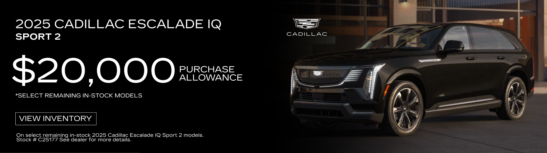 2025 Cadillac Escalade IQ Sport 2 
